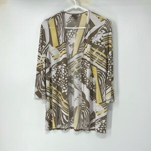 Easywear chicos women’s Open Cardigan size small (0)